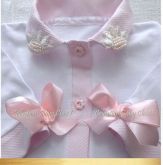Body Branco e Rosa
